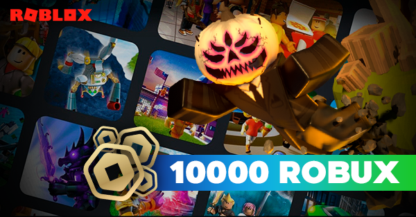 10000 Robux Roblox