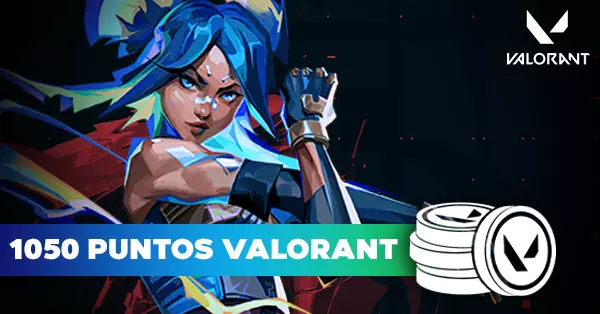 1050 Puntos Valorant
