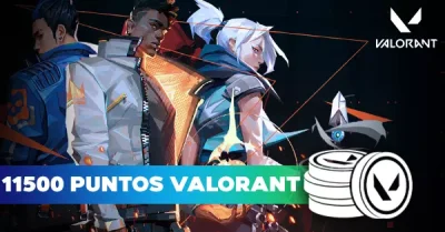11500 Puntos Valorant