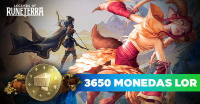 3650 Monedas LOR