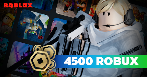 4500 Robux Roblox