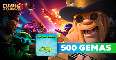 500 Gemas COC