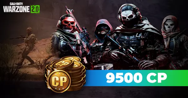 9500 CP COD Warzone