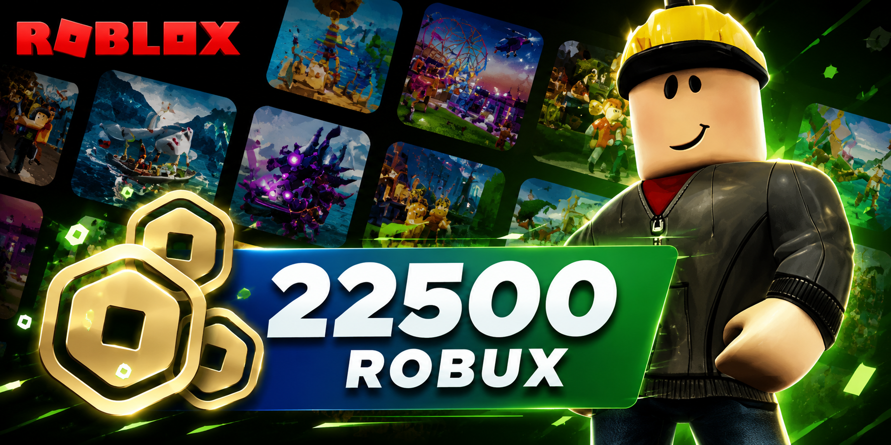 22500 Robux Roblox