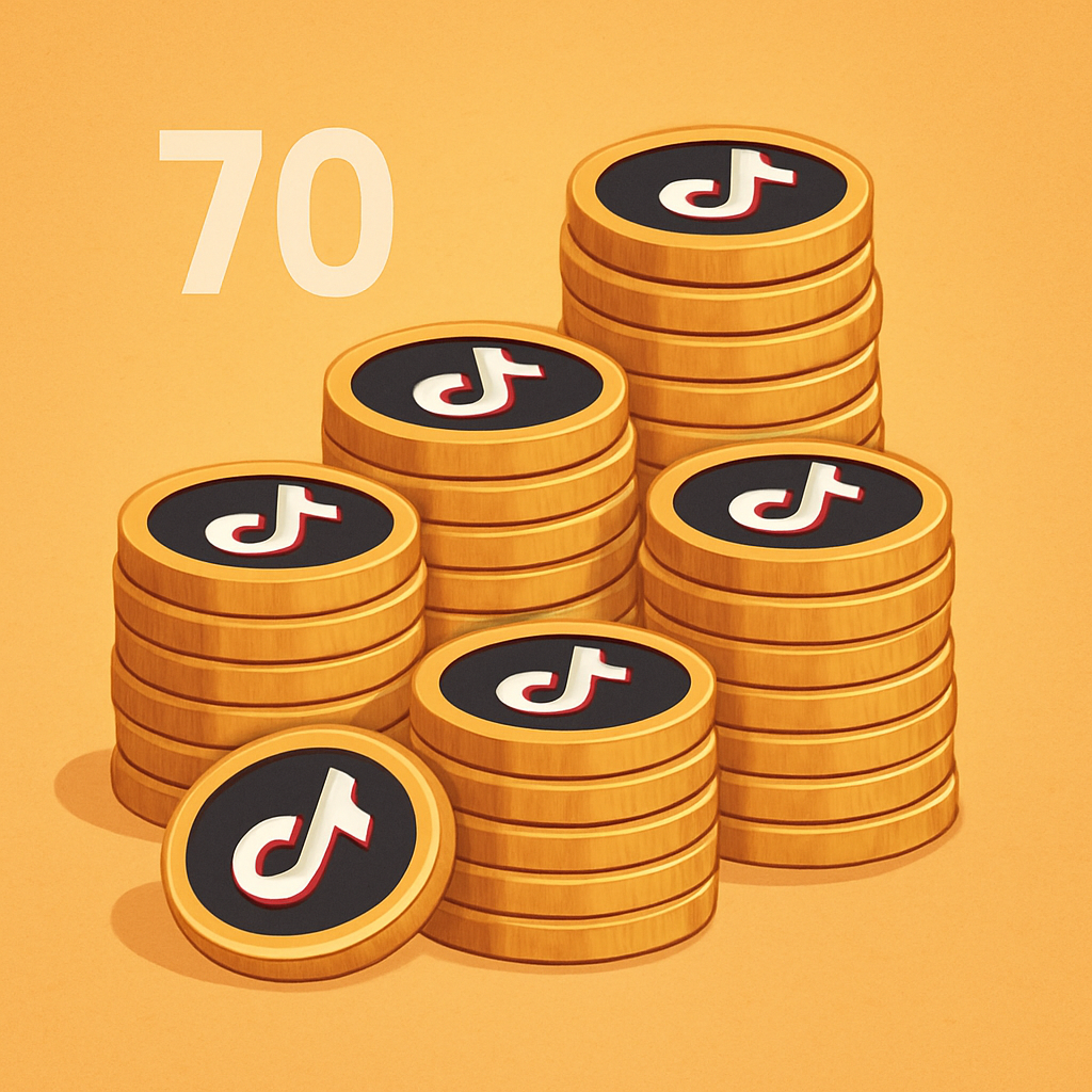 70 Monedas Tiktok