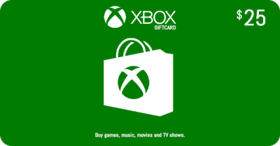25$ Giftcard Xbox