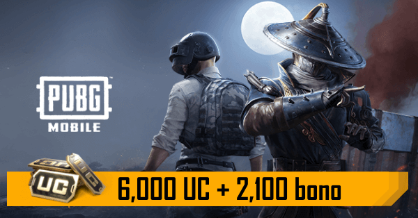 6000 UC PUBG